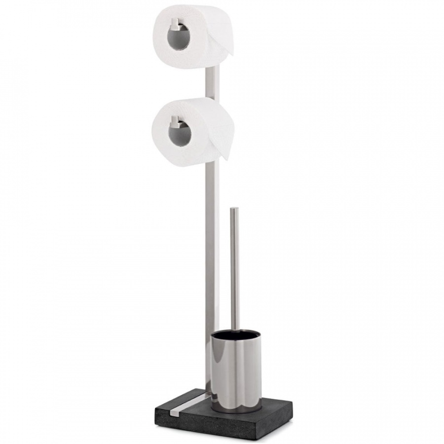 Szczotka do WC ze stojakiem na papier Blomus Menoto