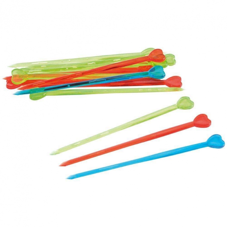 Wykałaczki, patyczki, szpikulce, szpilki do koreczków, przystawek, przekąsek, zestaw, komplet, 50 sz