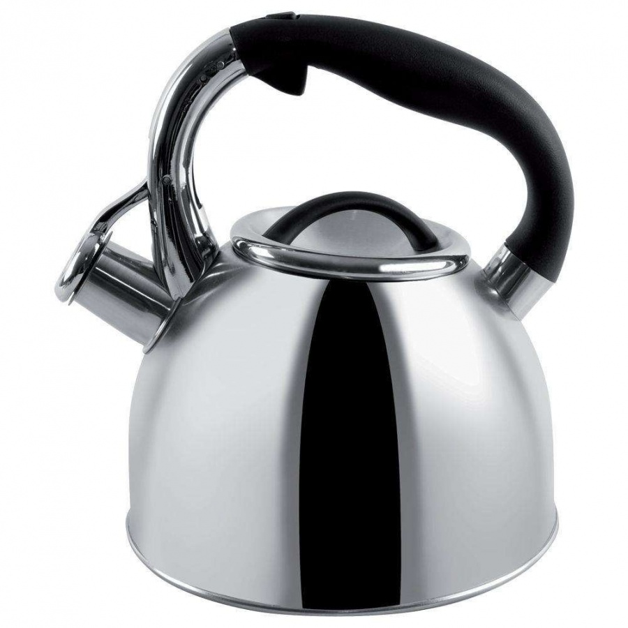 Czajnik stalowy DAREK, z gwizdkiem, automatyczny, do gotowania wody, 2,7 l