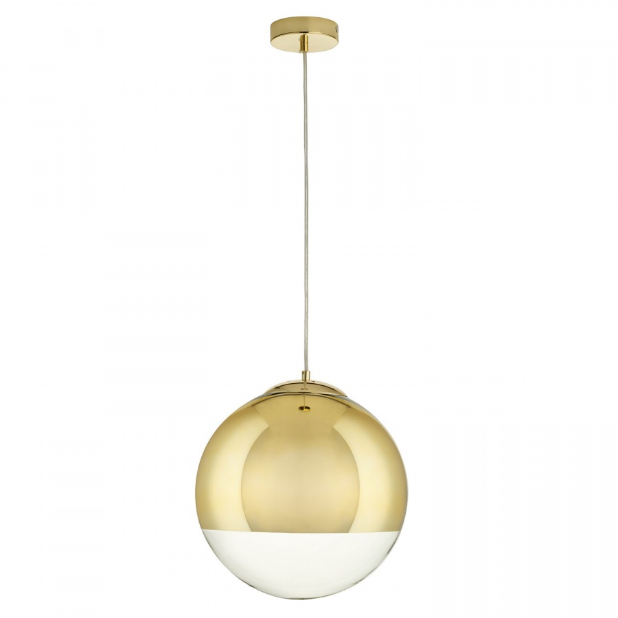 Lampa wisząca flash m złota 30 cm