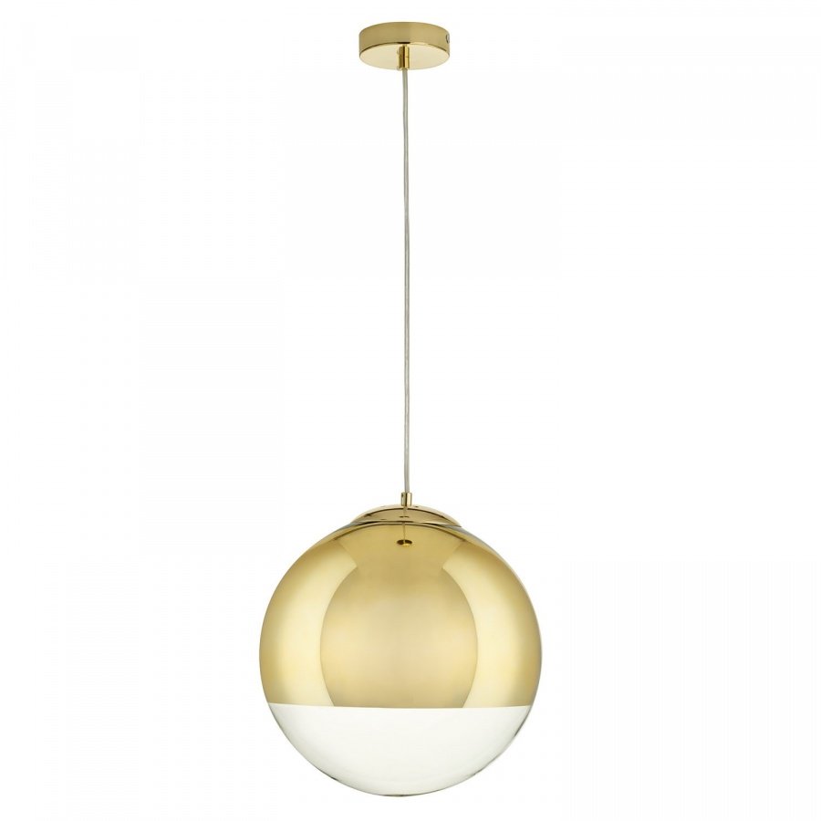 Lampa wisząca flash m złota 30 cm