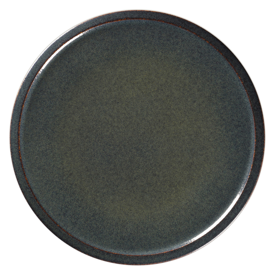 Stone talerz płaski 28 cm wulkaniczny