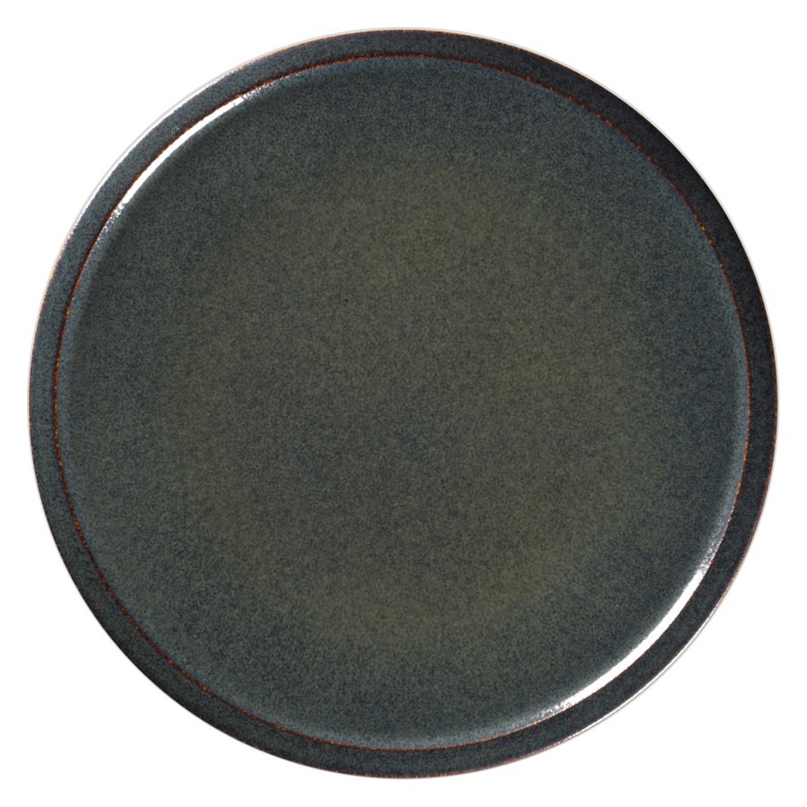 Stone talerz płaski 28 cm wulkaniczny
