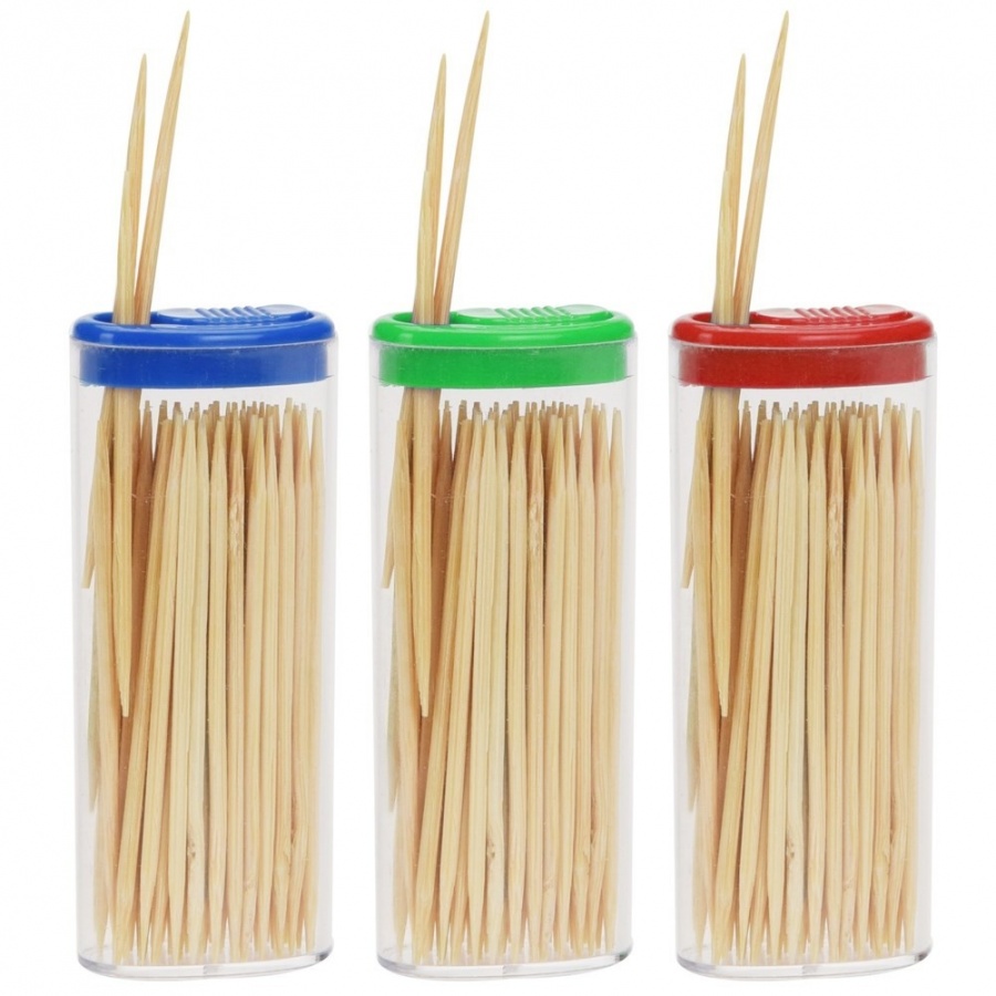 Wykałaczki bambusowe 3x80 szt.