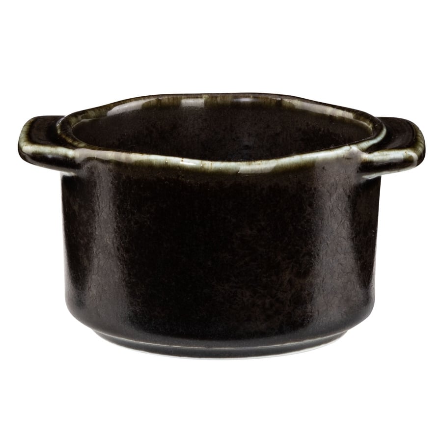 Iron ramekin z uchwytami, śr. 8 cm
