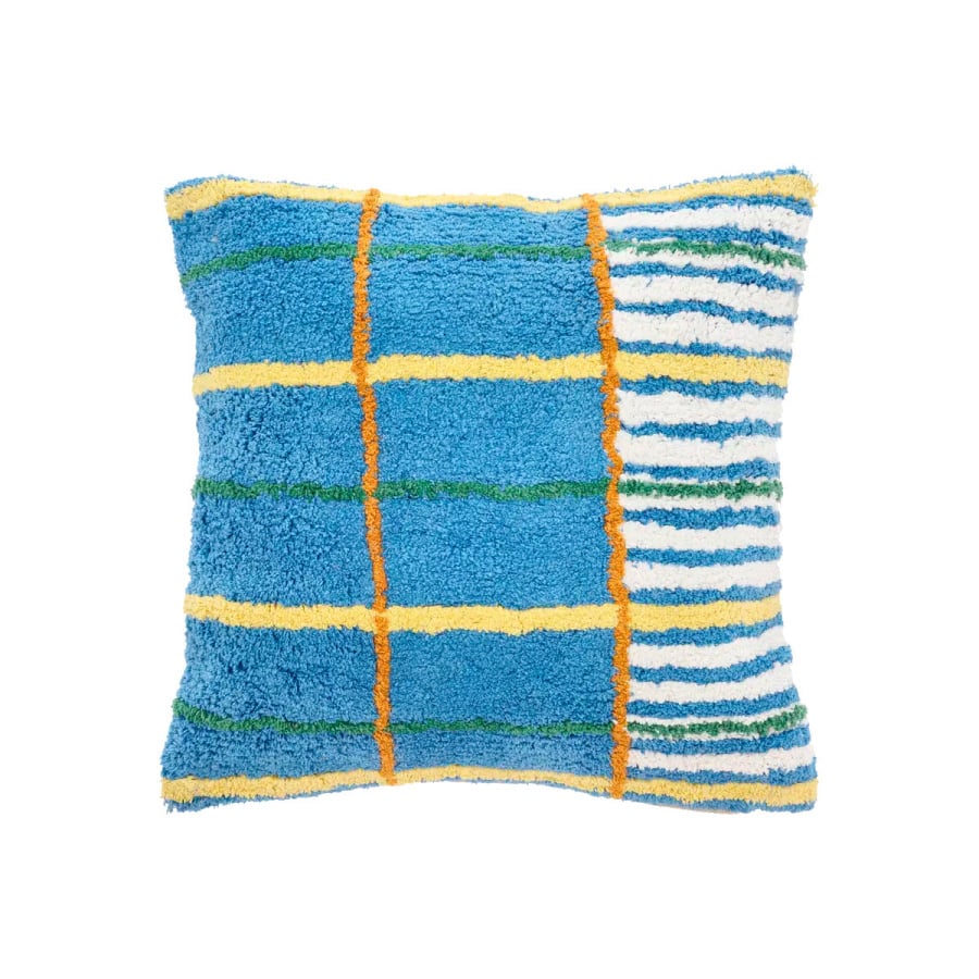 Poduszka dekoracyjna blue/yellow styles 29216