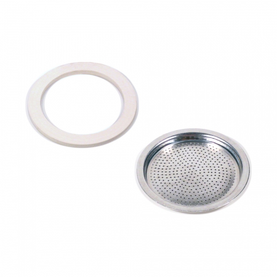 Uszczelka i sitko do kafeterii na 6 filizanek