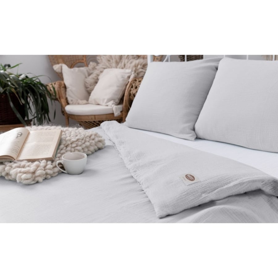 Pościel bawełniana MUŚLINOWA (160x200-1,70x80-2)