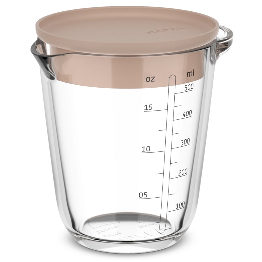 Dzbanek z miarką i pokrywką chef it 500 ml chalk 102310531500