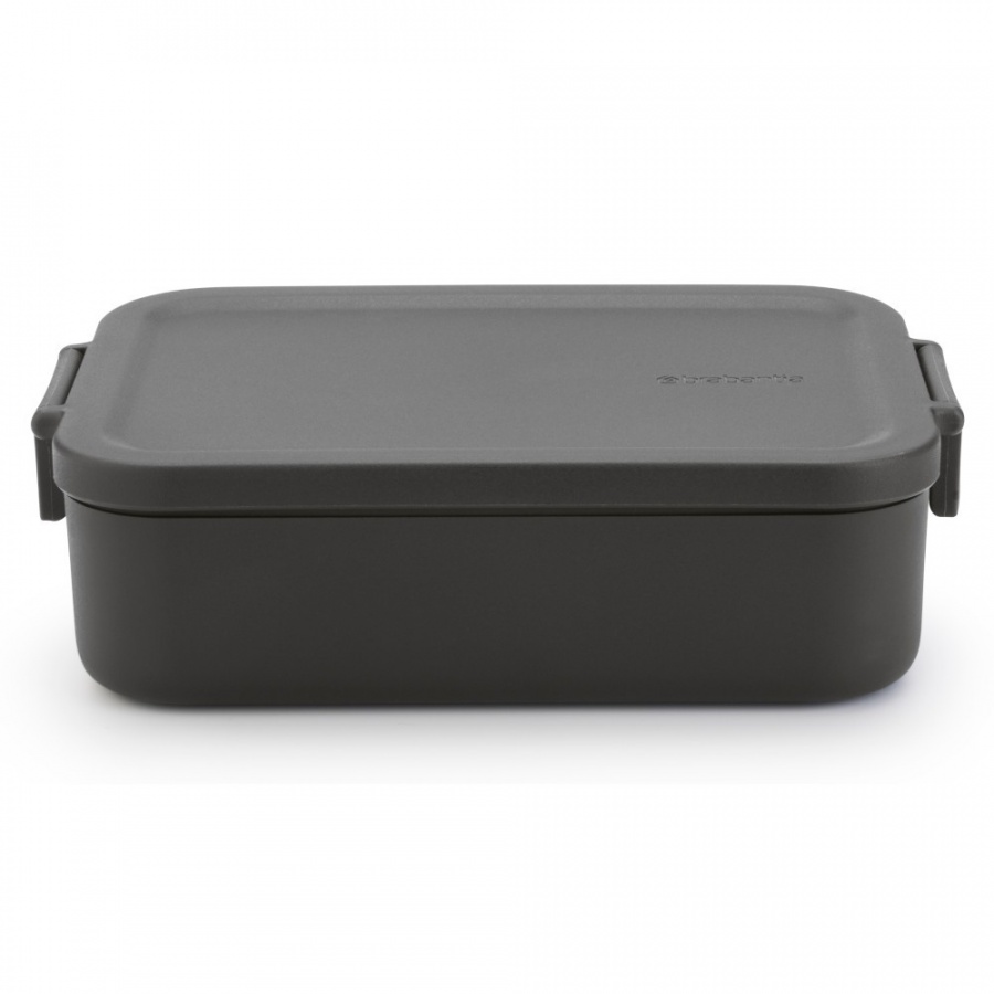 Brabantia 202520 - pojemnik na lunch make take - średni - dark grey