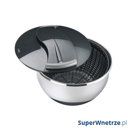 Suszarka do sałaty 17cm MOHA Tornado czarno-srebrna
