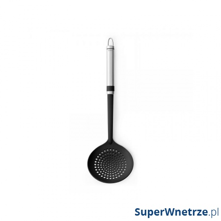 Łyżka cedzakowa szumówka Non Stick Profile Brabantia czarno-srebrna