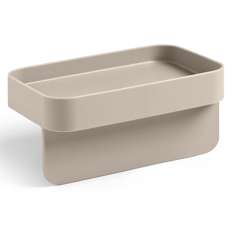 Battigia uchwyt do gąbki szaro-beżowy