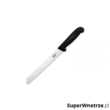 Nóż szefa pieczywa 21cm Victorinox czarny
