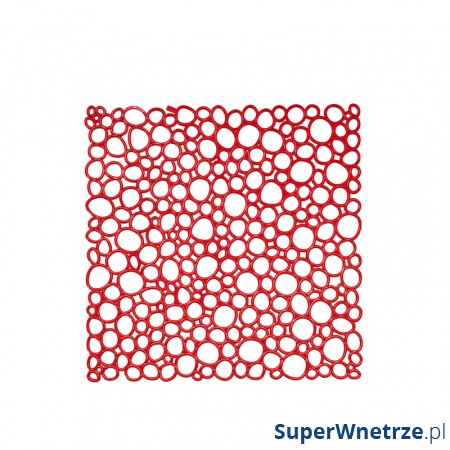 Panele dekoracyjne 4 szt. Koziol Oxygen czerwone