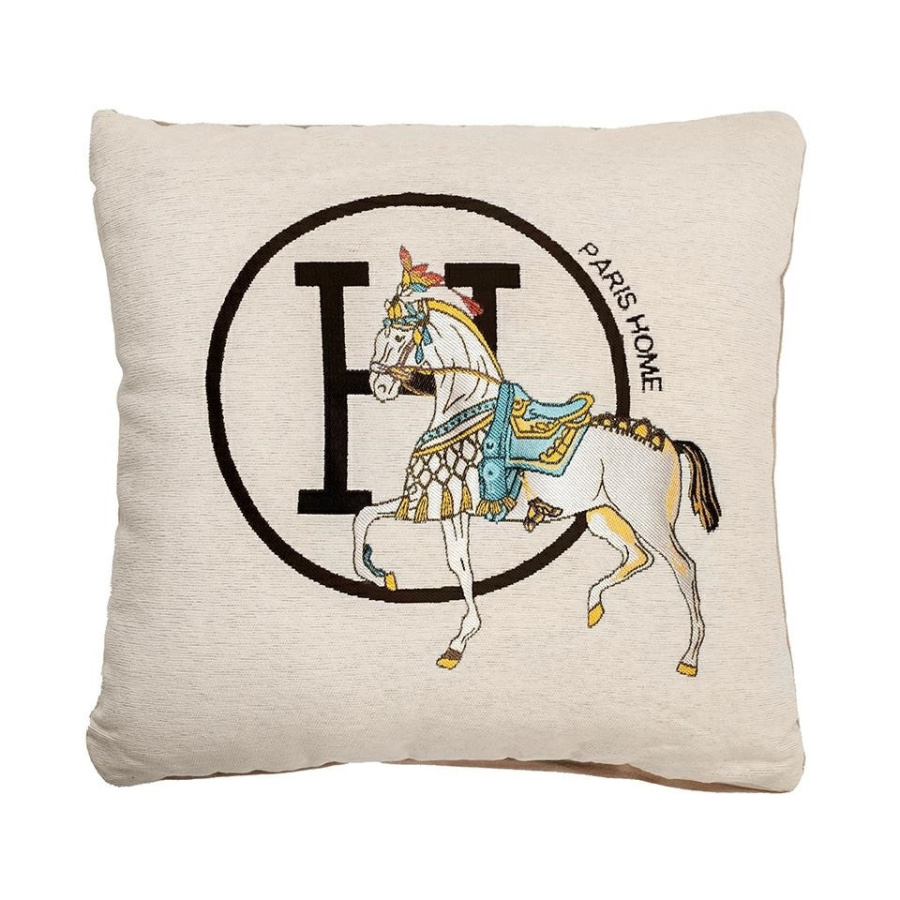 Poduszka dekoracyjna shp paris home beżowa