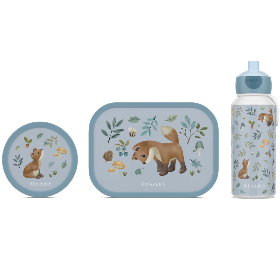 Lunch set campus 3 el. forest friends 107410865408