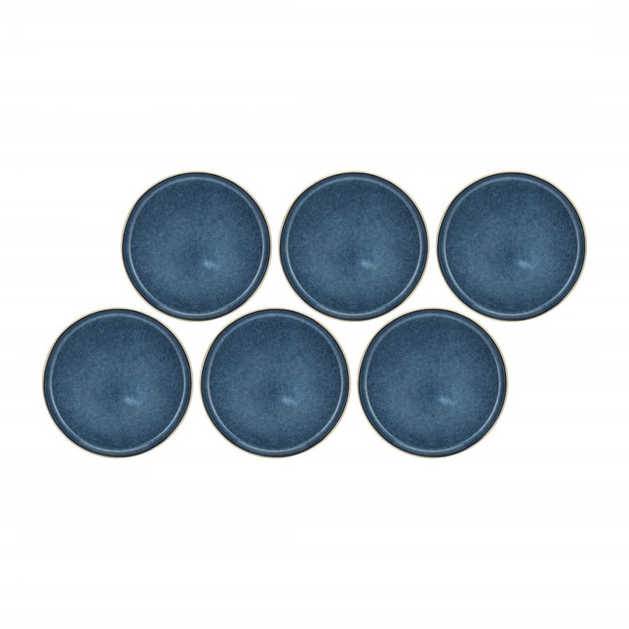 Rose&tulipani arpeggio zestaw 6 talerzy sałatkowych 21 cm