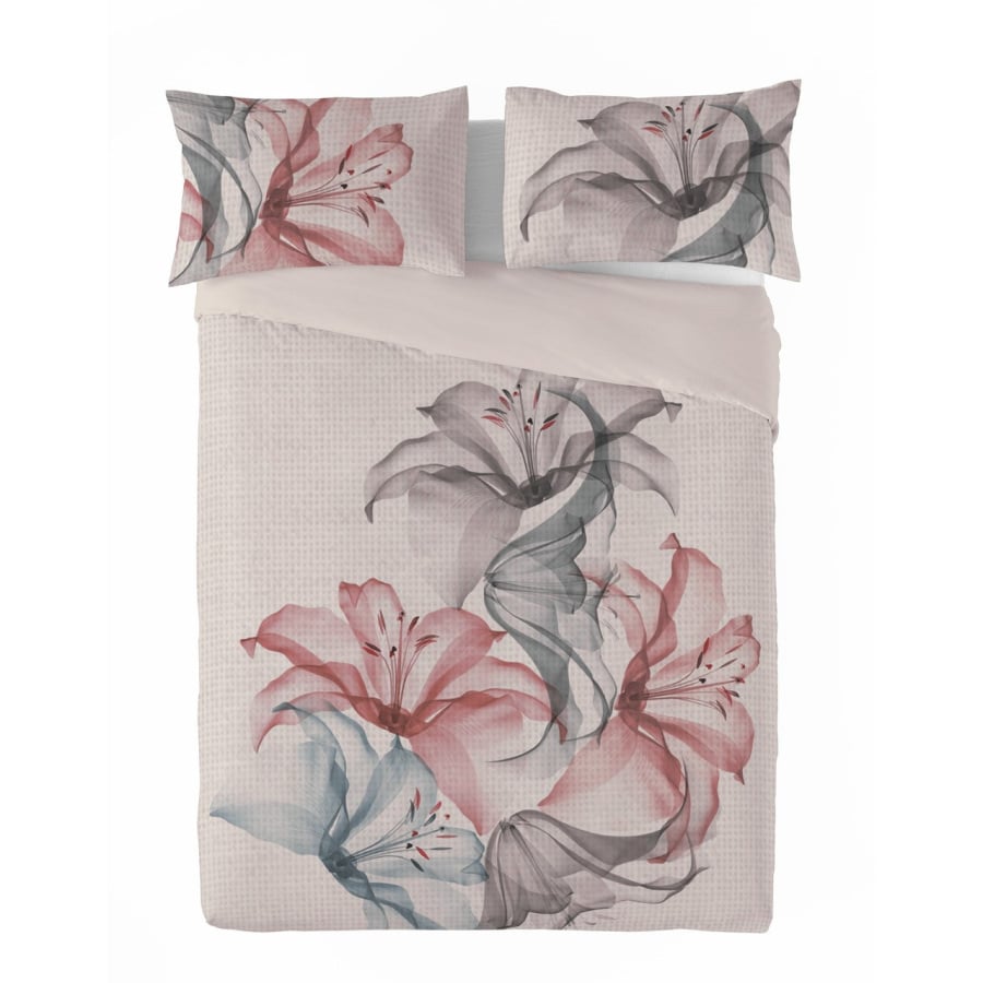 Pościel lniana LINEN druk(220x200+30-1,70x80+20-2)