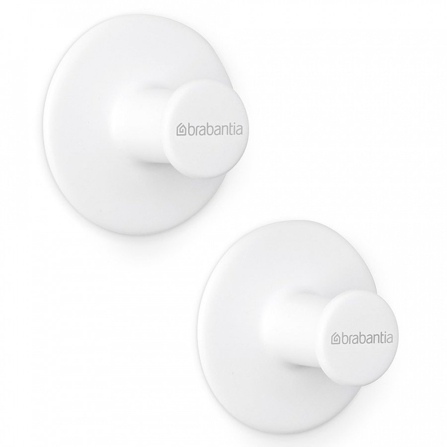 Wieszaki łazienkowe na ręczniki 2 szt. ReNew białe 280344