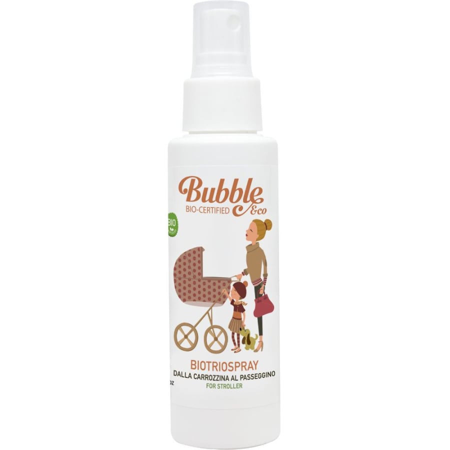 Bubble and CO, Naturalny spray dezynfekujący do ubrań i tkanin dla dzieci, nieprzyjemny dla owadów,