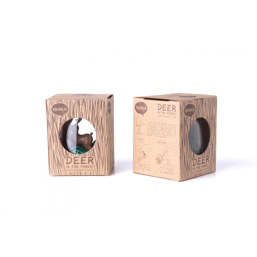 Pojemnik na spinacze Łabędź biały 10129-WH