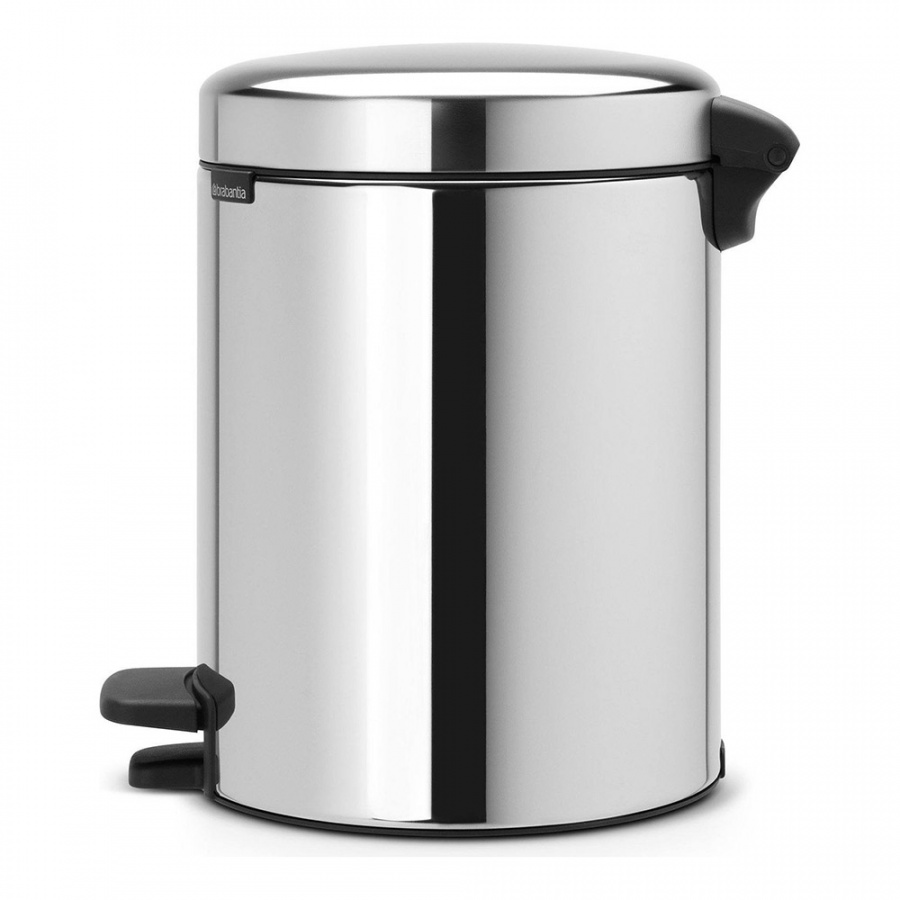 Kosz łazienkowy na śmieci 5L pedałowy NewIcon Brabantia stal polerowana