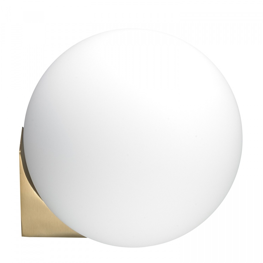 Lampa ścienna dot złota 15 cm