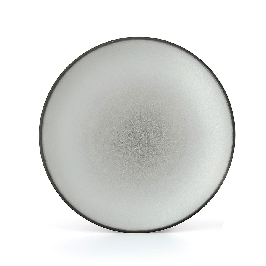 EQUINOXE Talerz płaski 31,5 cm, szary