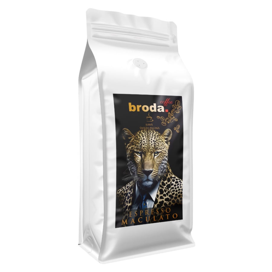 Kawa świeżo palona • broda. coffee • Espresso Maculato 60% Arabica / 40% Robusta • 500g
