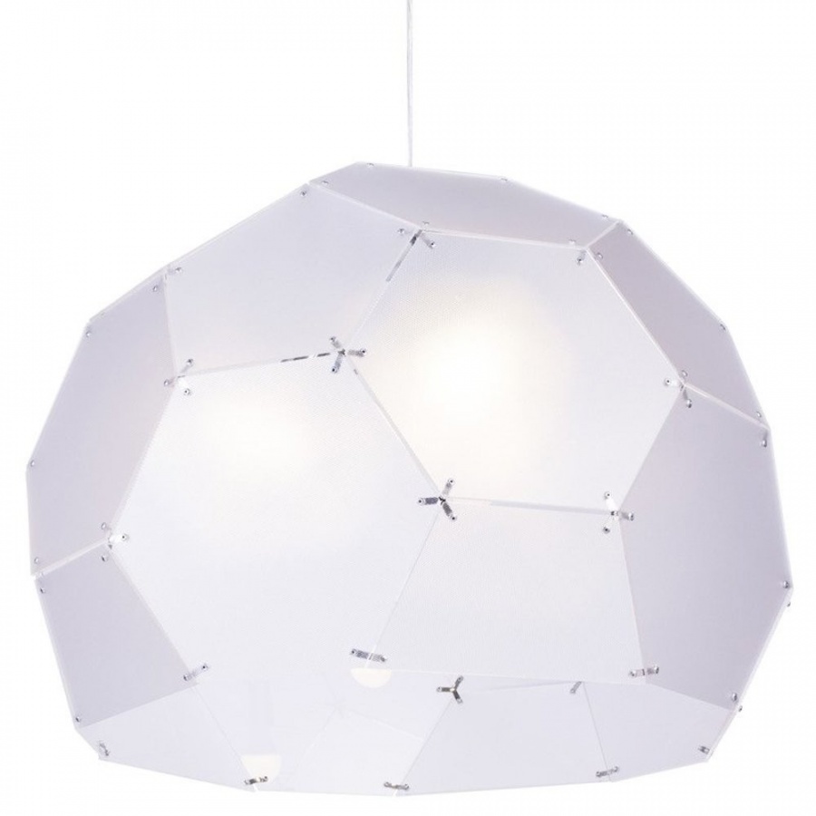 Lampa wisząca dome półtransparentna 80 cm
