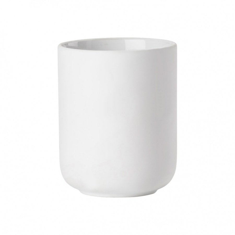 Kubek na szczoteczki do zębów ume biały 330399