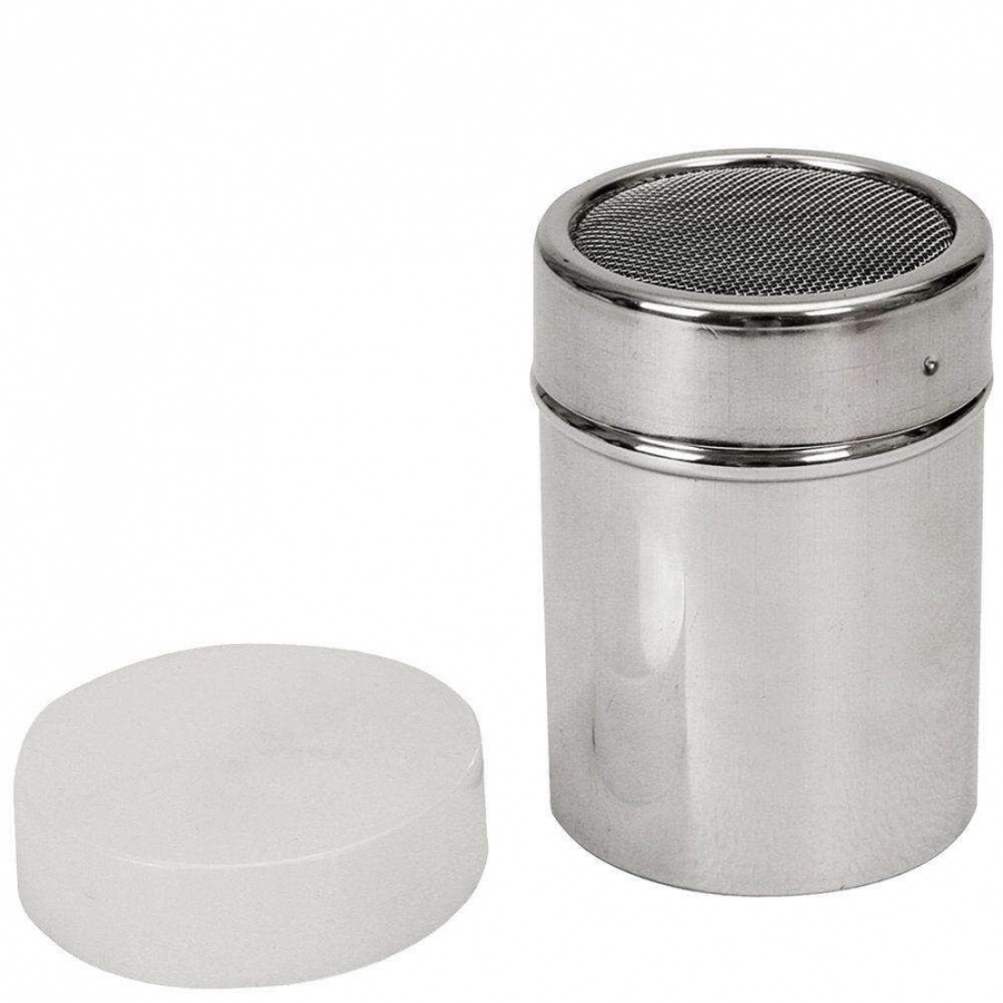 Pojemnik z sitkiem do kawy, cynamonu, cukru pudru