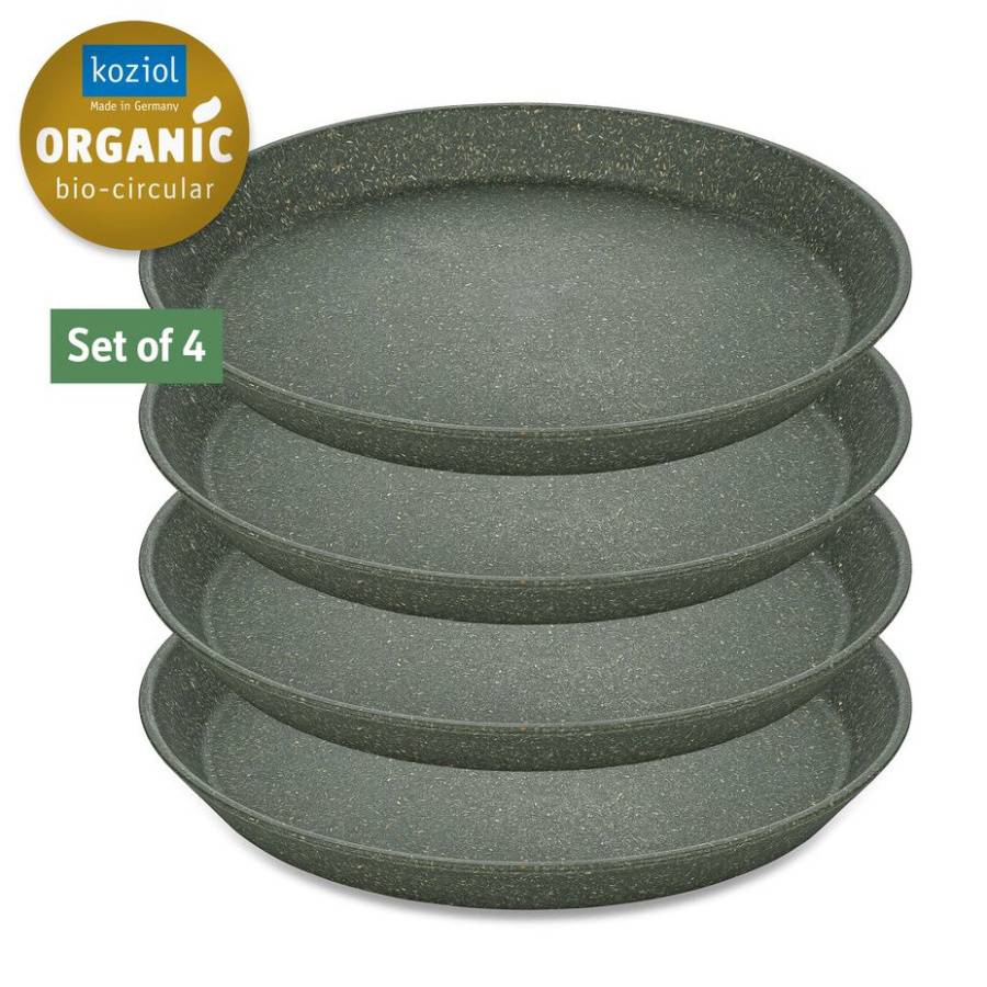 Talerz connect 205mm 4szt. ash grey 7100701