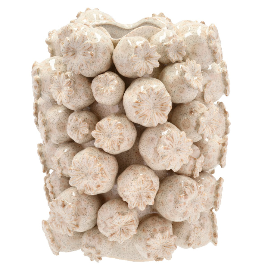 Wazon donica elha wys. 32 cm cream 24078