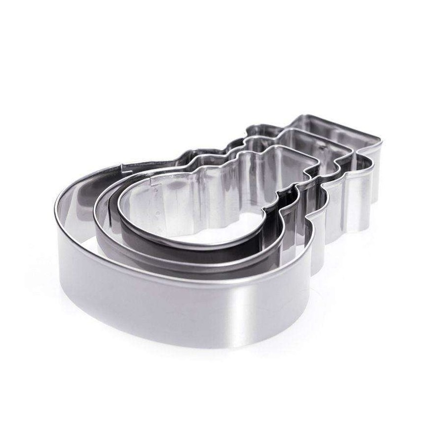 Wykrawacze do ciastek pierników foremki świąteczne bałwan święta Boże Narodzenie 3 elementy