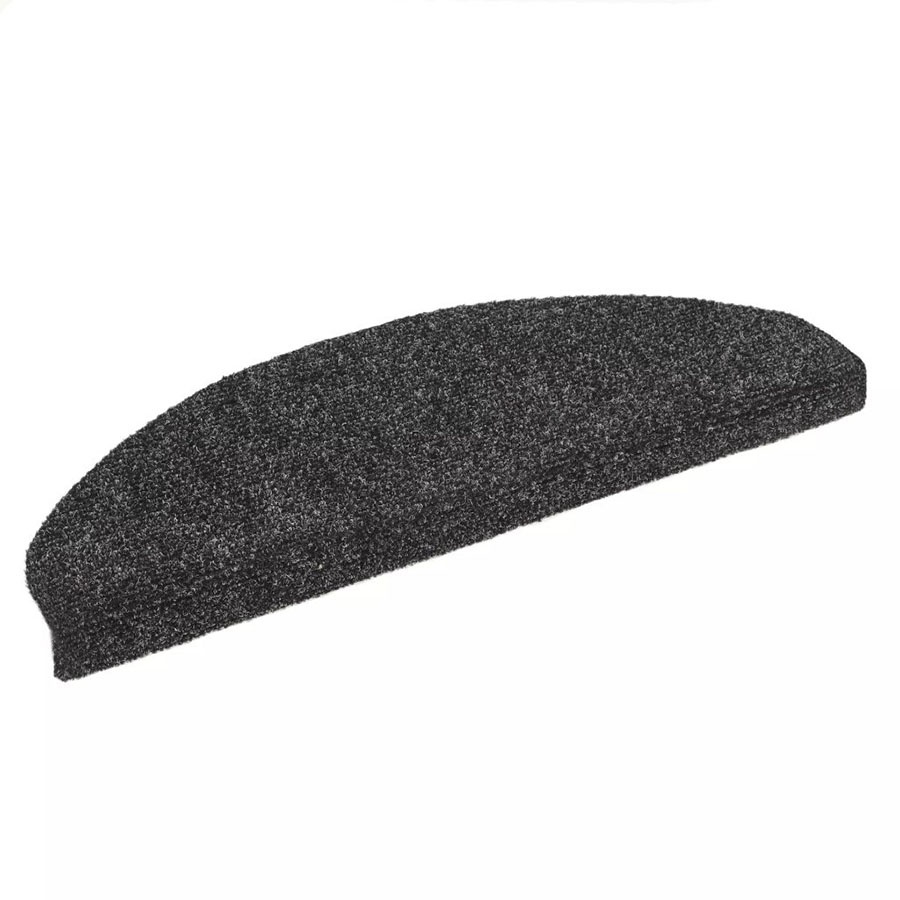 Samoprzylepne nakładki na schody, 15 szt., ciemnoszare