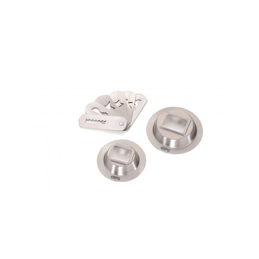 Gefu - Nakładki do ciastek do maszynki TRICA 14700, rozmiar 5 Gefu