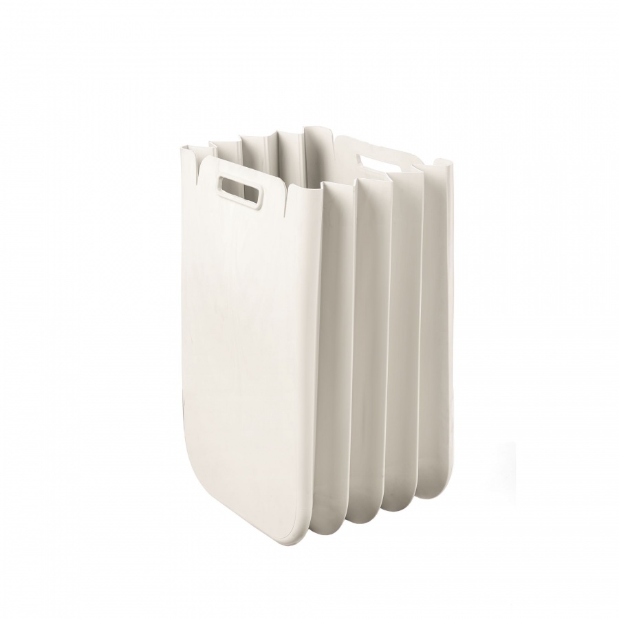 Kosz na śmieci eco packly, 25 l, mlecznobiały