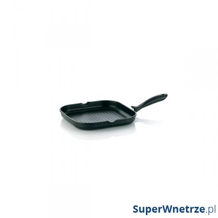 Patelnia 28x28cm grillowa Kela Kerros czarna