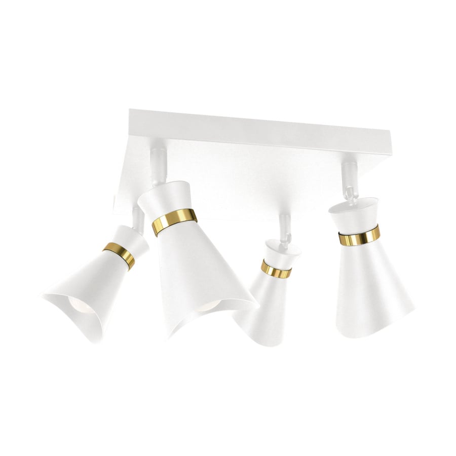 LORETA SPT E14 4D WHITE/GOLDEN