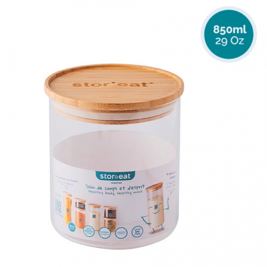 Pojemnik szklany do przechowywania 850ml