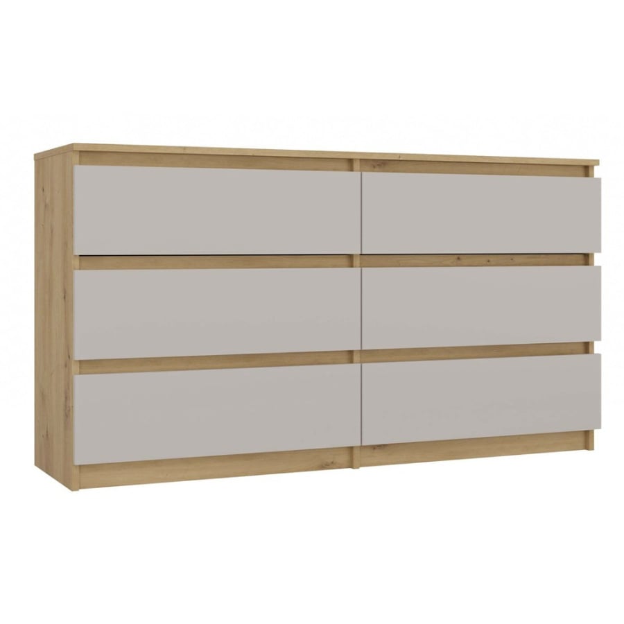 Komoda Malwa M6 140 DĄB ARTISAN KASZMIR