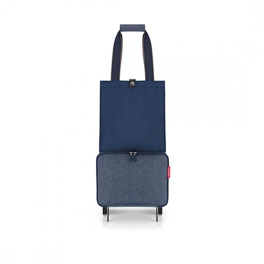 Wózek foldabletrolley, herringbone, dark blue