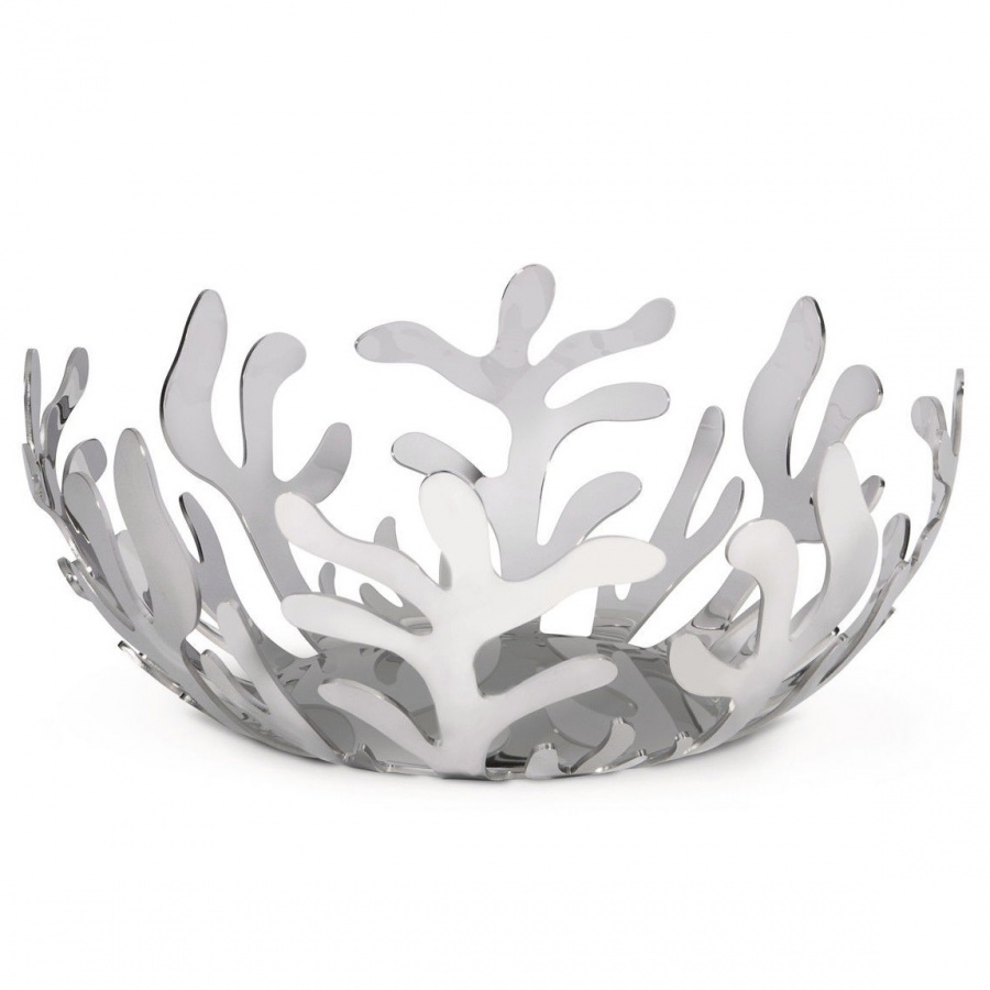 Kosz na owoce 25 cm Alessi Mediterraneo polerowany