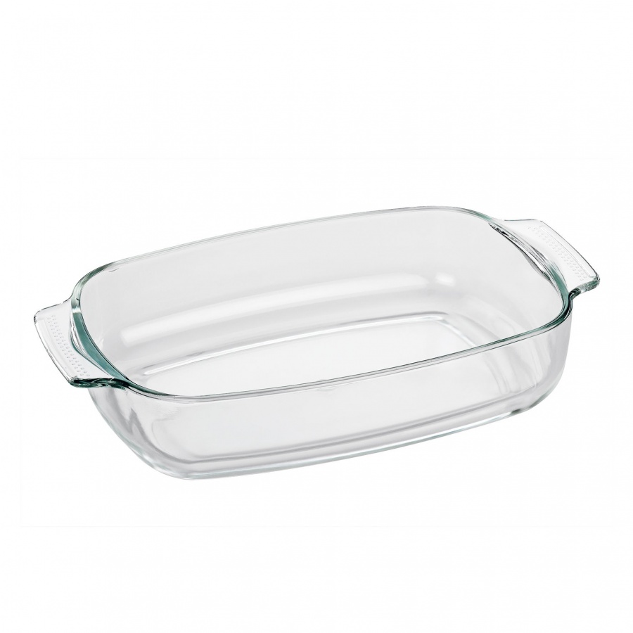 naczynie żaroodporne, szkło borokrzemowe, 34 x 22,5 cm
