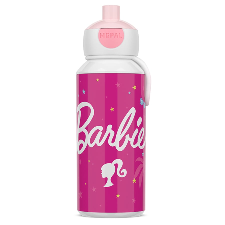 Butelka dla dzieci pop-up campus 400 ml barbie 107410065414