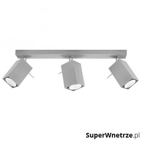 Plafon MERIDA 3 Szary