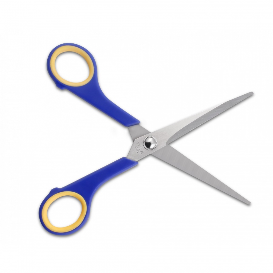 Nożyczki uniwersalne niebieskie 17 cm 4007 6,5"