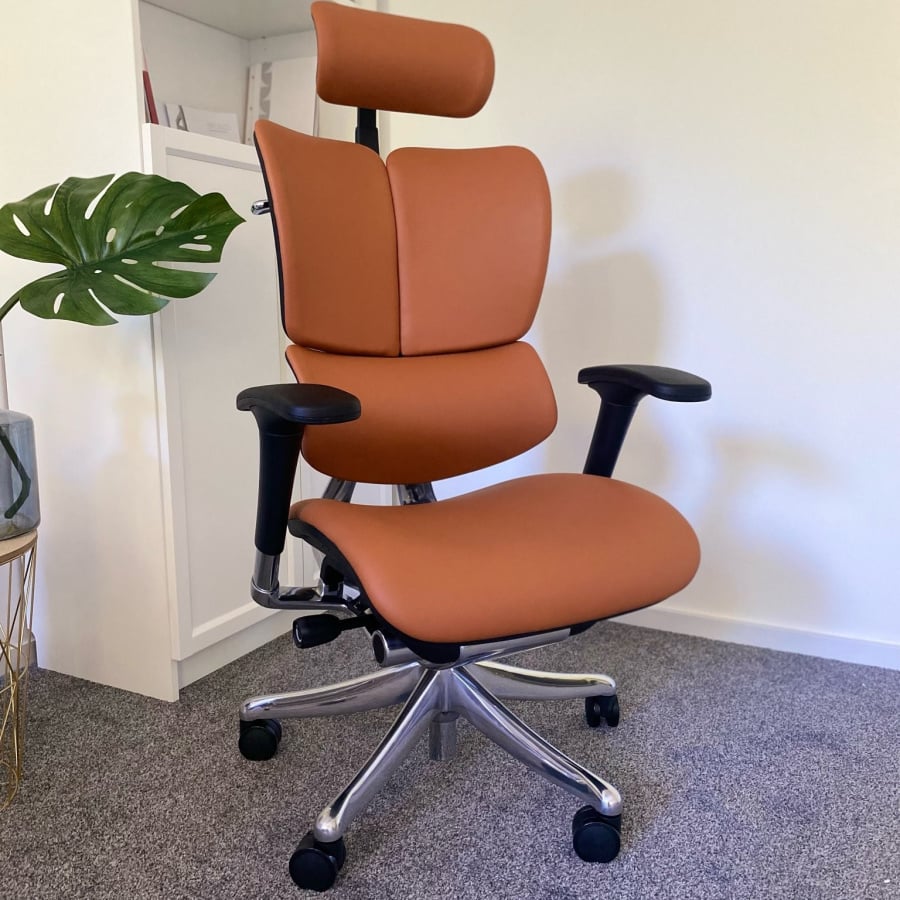 Ergonimiczny Fotel ERGOFLY Fly L-06 Brown